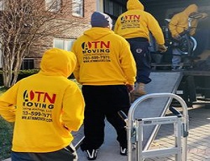 ATN Movers unloading a moving truck